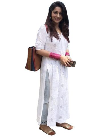 White Kurtis - Buy White Kurta For Holi Online at Best Prices In India |  Flipkart.com